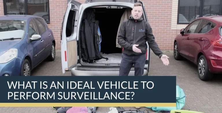What is an ideal vehicle to perform surveillance?