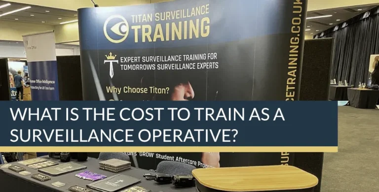 Cost to train as a surveillance operative | Titan Investigations