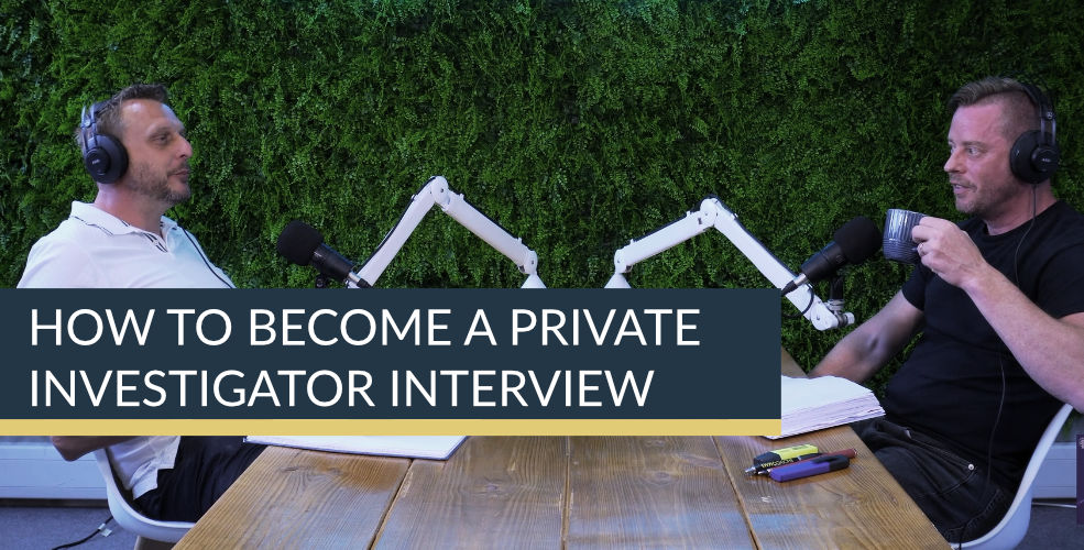 How to become a private investigator - Simon Henson interview | Titan Investigations