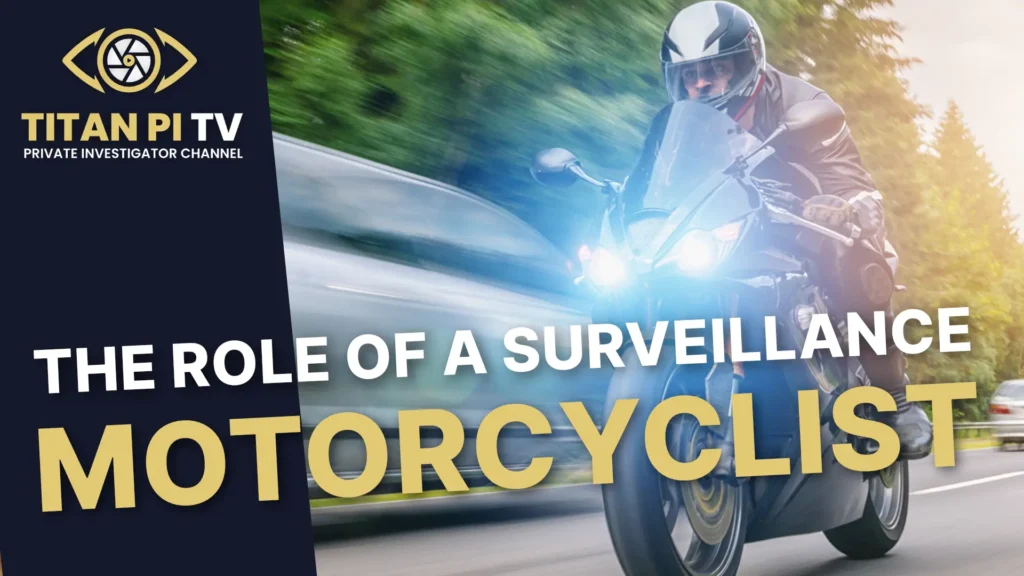 The role of a surveillance motorcyclist episode 71 | | Titan PI TV