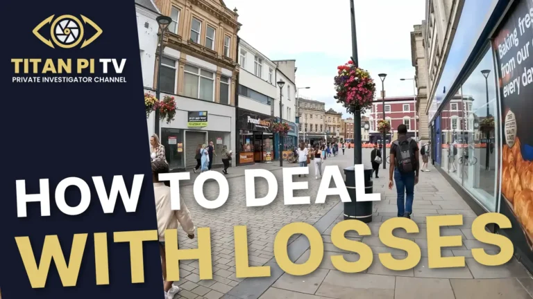 How to deal with losses on Foot Surveillance Episode 74 | Titan PI TV