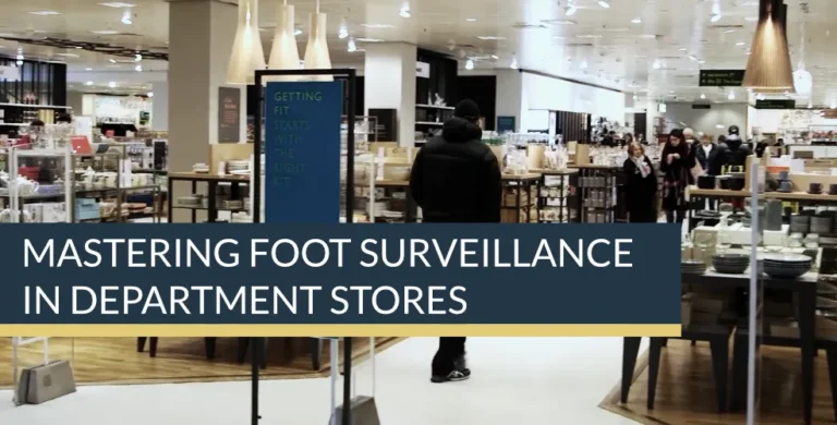 Mastering Foot Surveillance in Department Stores | Titan Investigations