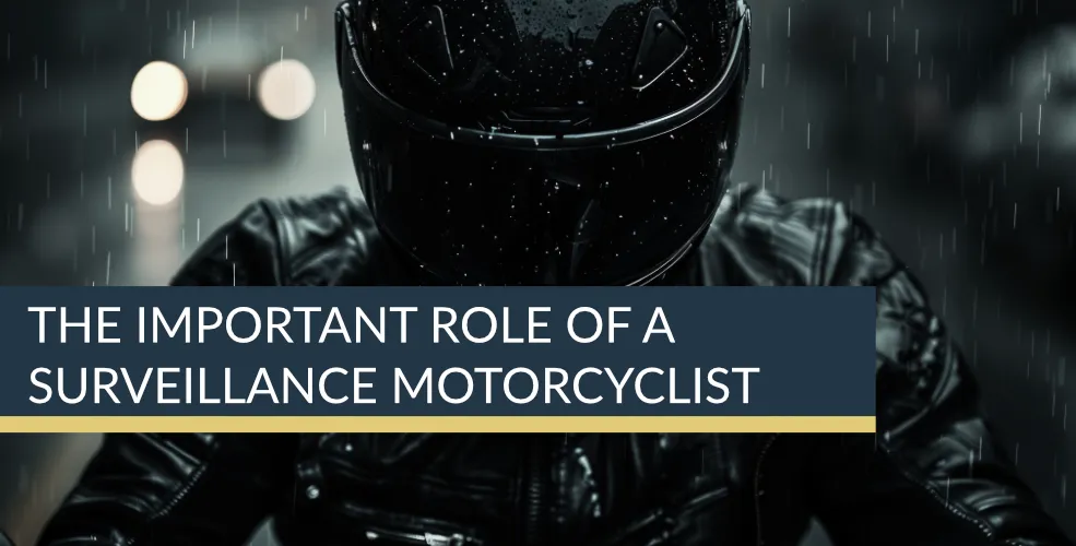 The important role of a Surveillance Motorcyclist | Titan Investigations