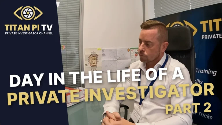 A Day in the Life of a Titan Private Investigator Part 2 | Titan Investigations