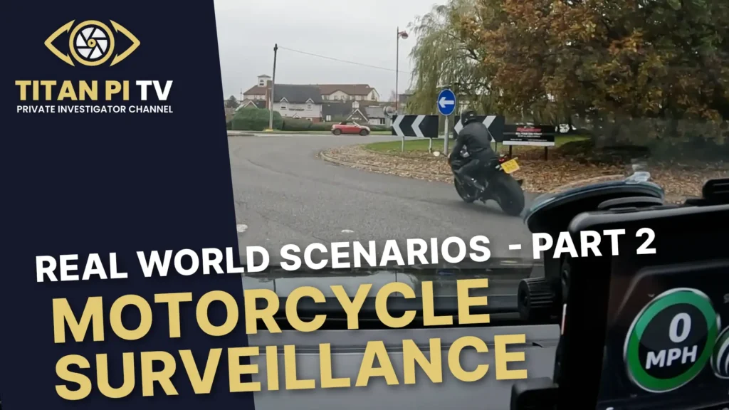 Motorcycle Surveillance Real-World Scenarios - Part 2 Episode 82 | Titan PI TV with Simon Henson