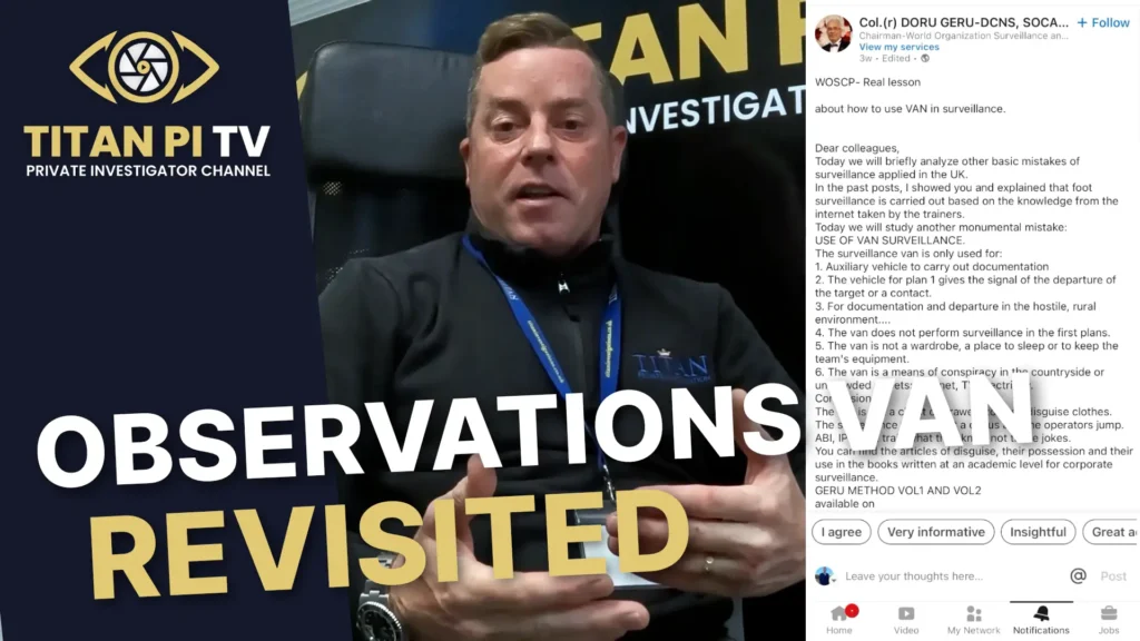 Observations Van Revisted E80 | Titan PI TV