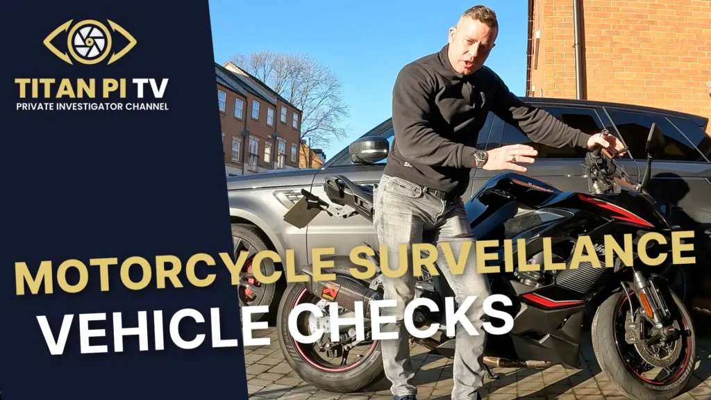 Motorcycle Surveillance Vehicle Checks E89 | Titan PI TV