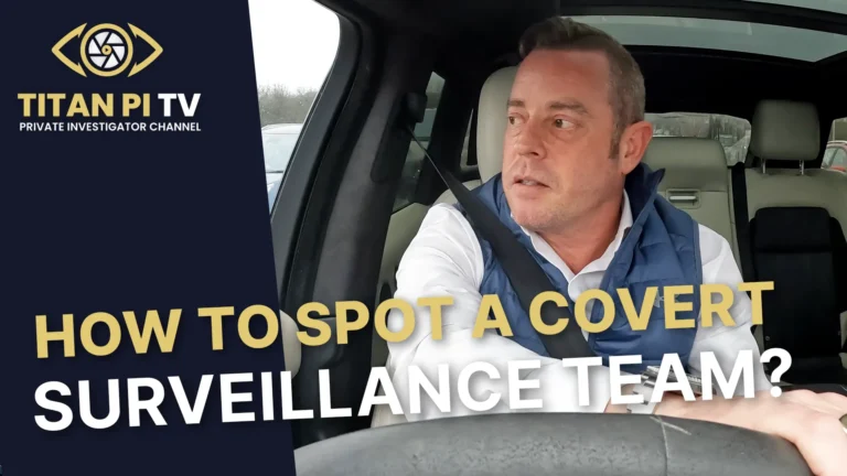 How to spot a covert surveillance team? Episode 94 | Titan PI TV