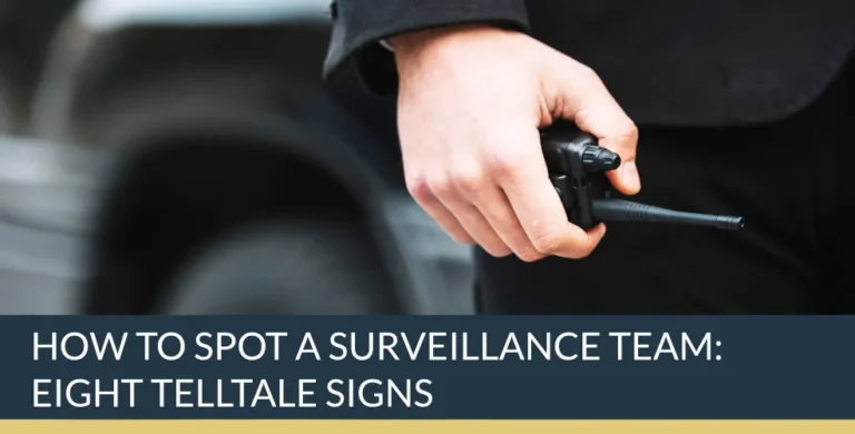 How to Spot a Surveillance Team: Eight Telltale Signs | Titan Investigations